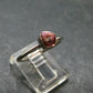 Bixbite Red Emerald Beryl Silver Ring From Utah USA - Size 7 - 1.81 Grams