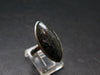 Real!! Very Rare Nuumite Nuummite Sterling Silver Ring from Greenland - 5.0 Grams - Size 6.25