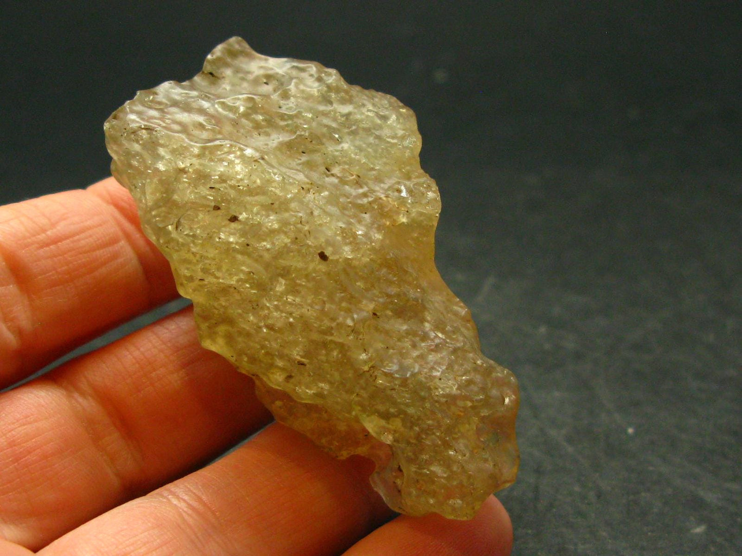Nice Gem Libyan Tektite Raw Piece From Libya - 27.06 Grams - 2.1"