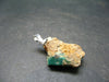Emerald Beryl Silver Pendant from Afghanistan - 1.0" - 3.12 Grams