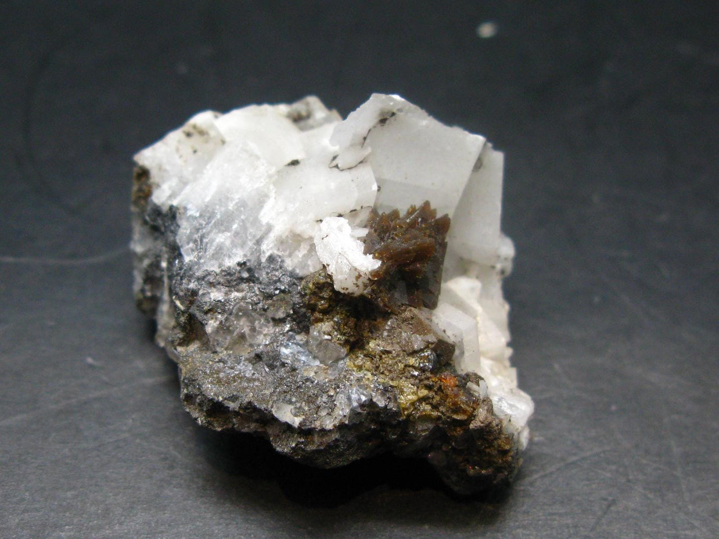 Rare Helvite on Magnesite Cluster from China - 1.8" - 35.79 Grams