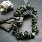 Seraphinite Clinochlore Genuine Bracelet ~ 7 Inches ~ 12mm Tumbled Beads