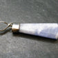 Rare Raw Hackmanite Silver Pendant from Afghanistan - 1.7" - 3.0 Grams