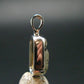 Phenakite Phenacite Crystal Silver Pendant From Russia - 0.7" - 1.18 Grams