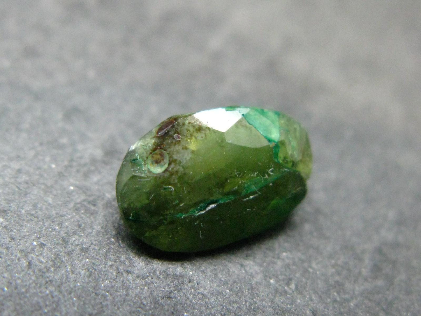 Rare Gem Ludlamite Cut Stone from Bolivia - 1.95 Carats