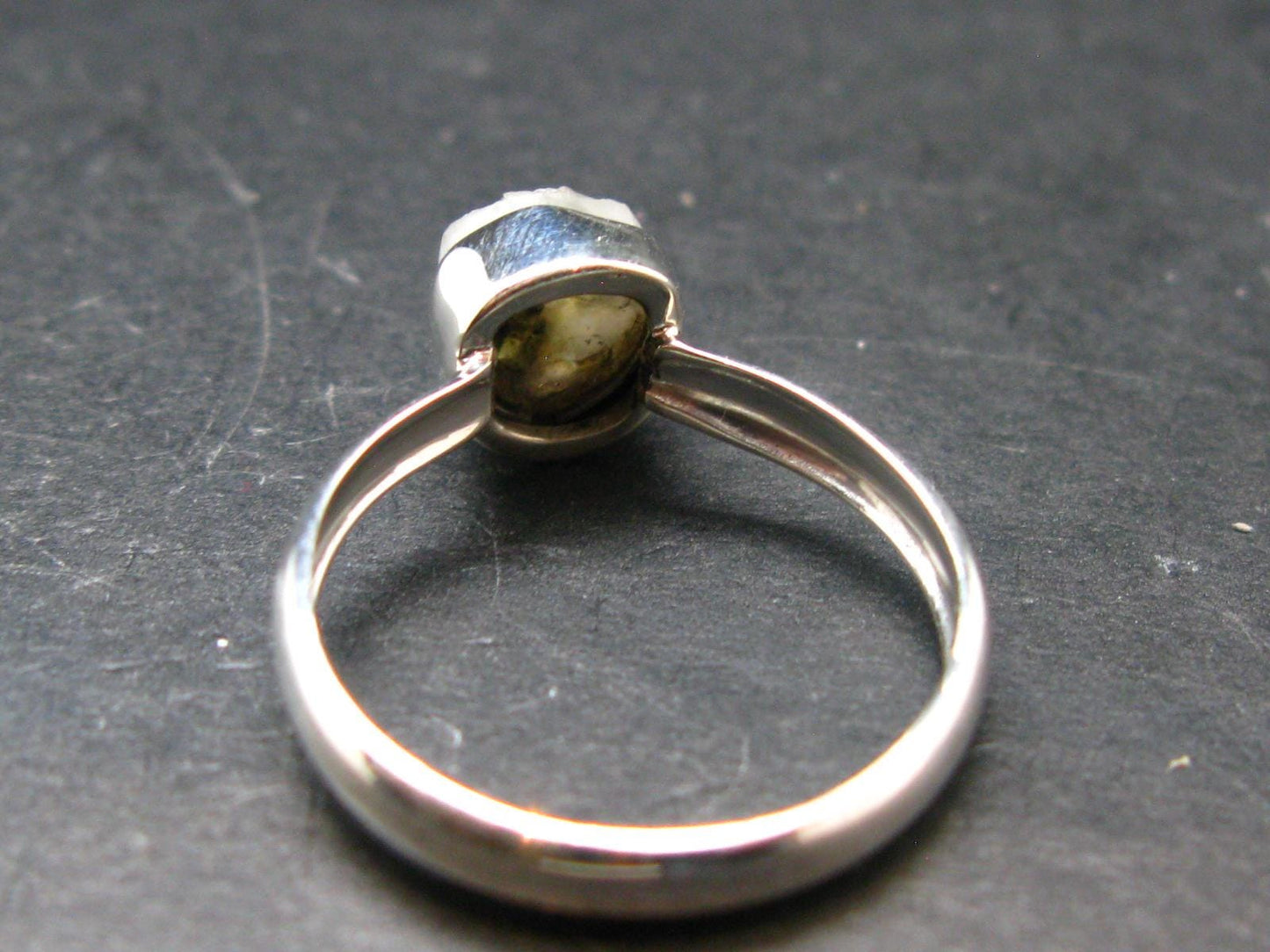 10.0 Carat Phenakite Phenacite Sterling Silver Size 8 Ring from Brazil