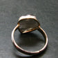 Rare Saffordite Cintamani Pseudotektite Ring from Arizona USA - 4.0 Grams, Size 10