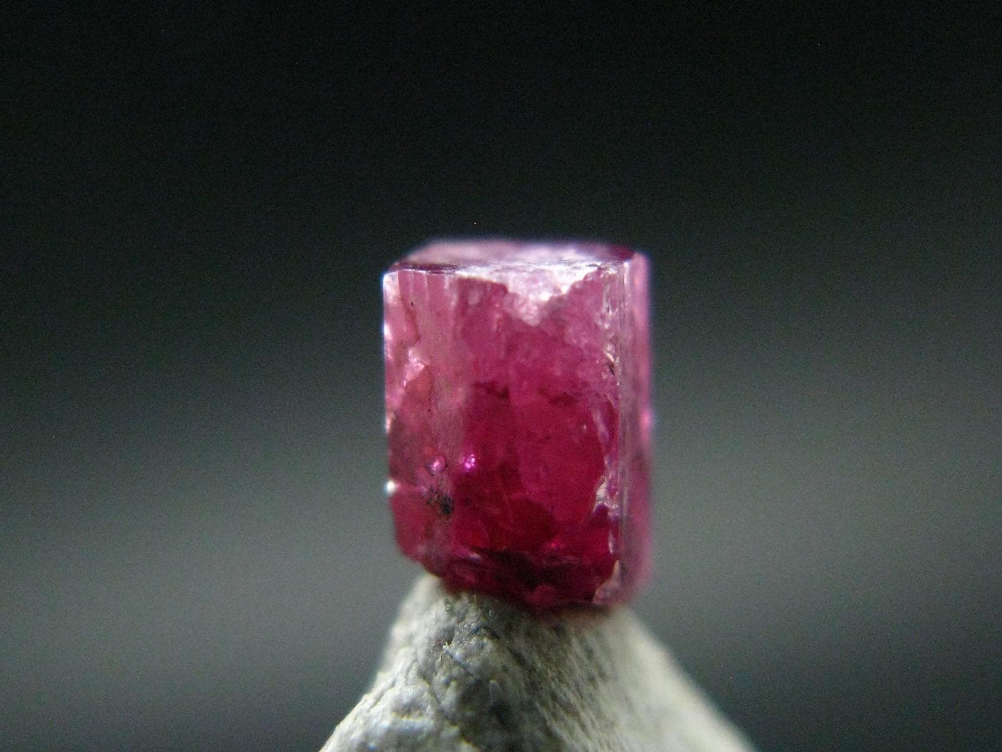 Nice Rare Gem Bixbite Red Emerald Beryl Crystal From Utah USA - 0.46 Carats