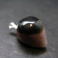 Agate Shiva Eye Silver Pendant from India - 1.2" - 8.49 Grams