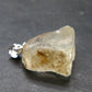 Bytownite Golden Labradorite Silver Pendant From Mexico - 0.9"