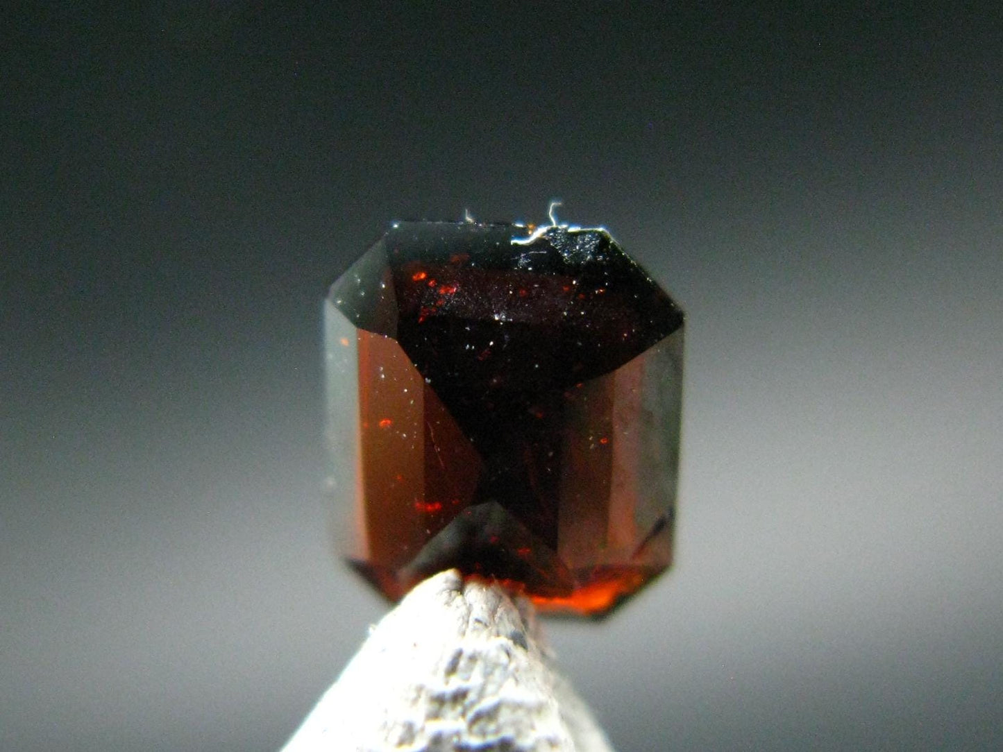Rare Gem Staurolite Cut Stone from USA - 0.62 Carats