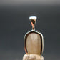 Phenakite Phenacite Silver Pendant from Nigeria - 0.7 Inches - 1.31 Grams