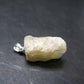 Amblygonite Silver Pendant from Brazil - 1.0" - 3.92 Grams