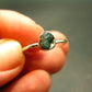 Rare Grandidierite Silver Ring From Madagascar - Size 6 - 1.75 Grams