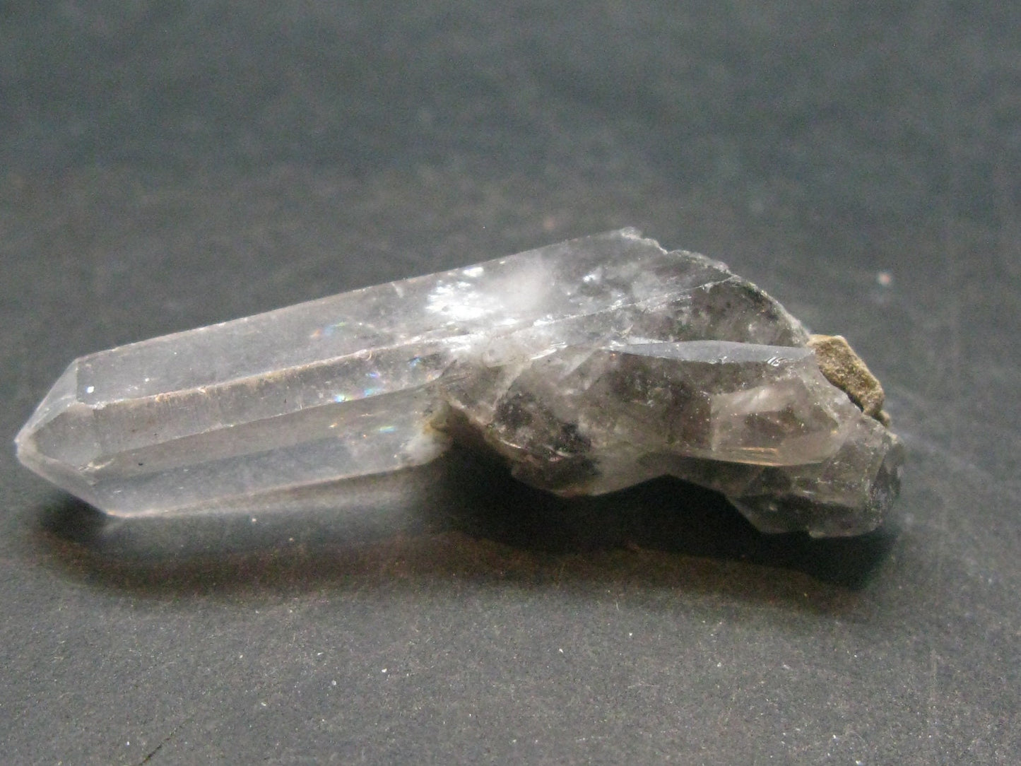 Nice Terminated Tibetan Black Quartz Crystal from Tibet - 1.7" - 10.13 Grams