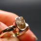 Green Herderite Silver Ring From Brazil - 1.84 Grams - Size 8