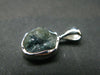 Alexandrite Chrysoberyl Crystal Silver Pendant From Zimbabwe - 0.7" - 1.13 Grams