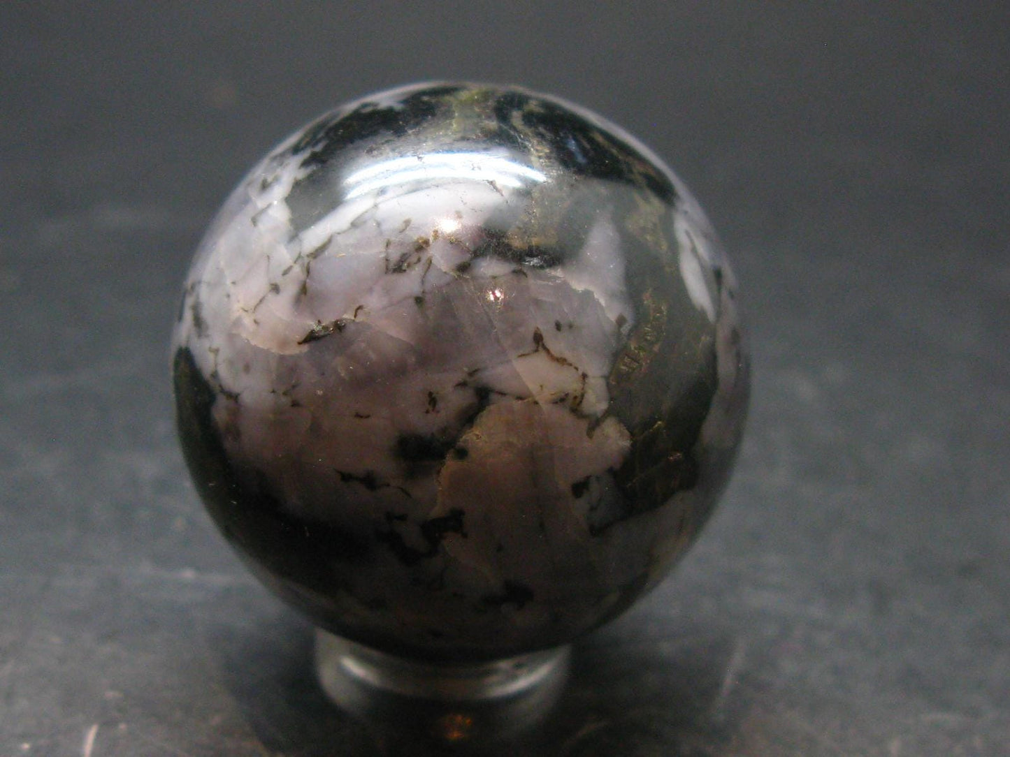 Mystic Merlinite Sphere From Indian Ocean - 1.3"