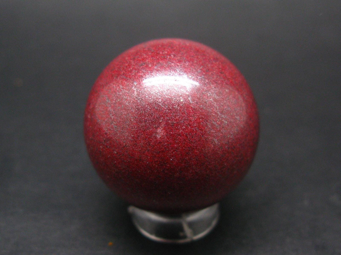Large Cinnabar Ball Sphere from Spain - 58.5 Grams - 1.2"