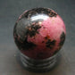 Pink Rhodonite Rodonite Sphere Ball From Canada - 1.5" - 123.74 Grams