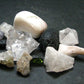 Synergy 12 Set Phenakite Moldavite Natrolite Petalite Danburite Tektite Scolecite Herderite Tanzanite Brookite 85.03 Gr