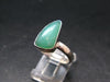 Natural Apple Green Chrysoprase 925 Sterling Silver Ring From Australia - 4.28 Grams - Size 8