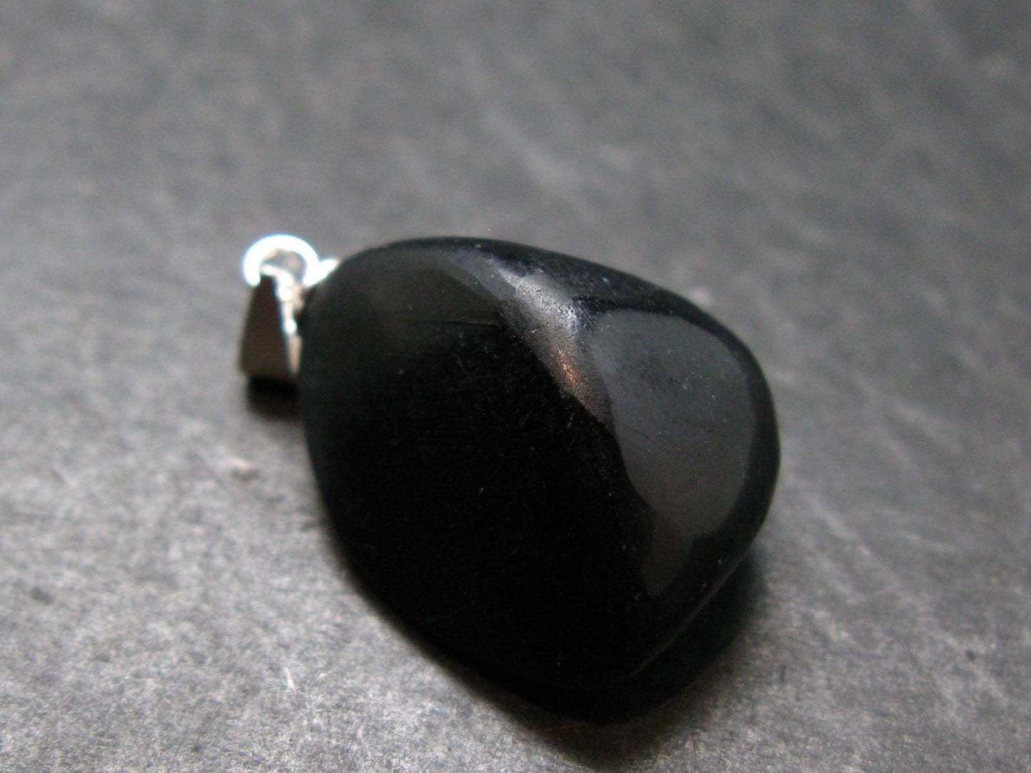 Rare Vivianite Tumbled Pendant From Australia - 1.1"