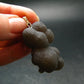 Truffle Chalcedony!! Spheroidal Chalcedony Nodules Crystal Silver Pendant From Morocco - 1.7"