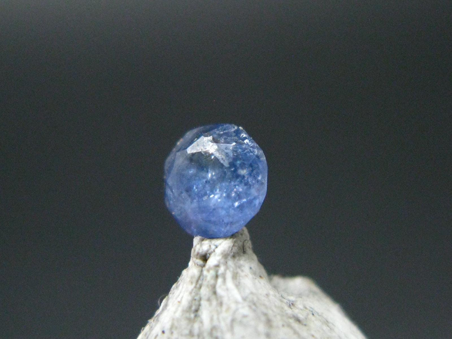 Gem Benitoite Cut Stone From California - 0.29 Carats - 4x4mm