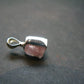 Pink Tanzanite Silver Pendant from Tanzania - 1.20 Grams - 0.6"