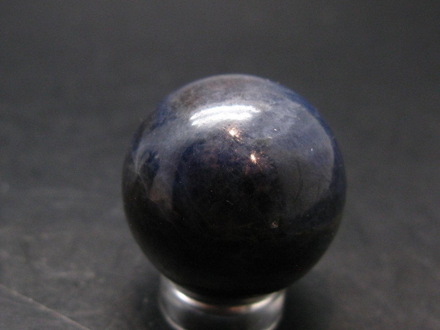 Genuine Sapphire Corundum Sphere Ball from India - 176.10 Carats - 1.0"