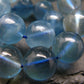 AAA Grade Gem Santa Maria Aquamarine Genuine Bracelet ~ 7.5 Inches ~ 12mm Round Beads
