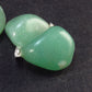 Set of 3 Natural Green Aventurine Pendant From Brazil