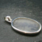Moss Agate Silver Pendant From Russia - 8.82 Grams - 1.8"