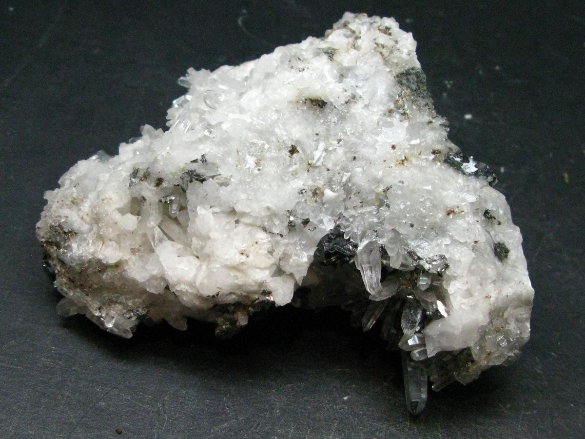Cassiterite & Quartz Cluster From Bolivia - 3.6" - 171.41 Grams