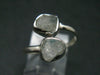 Euclase Crystal Silver Ring From Brazil - Adjustable Size - 2.40 Grams