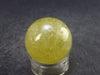 Rare Agni Gold Danburite Sphere From Tanzania - 43.60 Carats - 0.7"