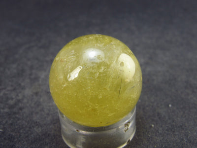 Rare Agni Gold Danburite Sphere From Tanzania - 43.60 Carats - 0.7"