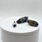 Natural Sapphire Sterling Silver Pendant | September Birthstone Necklace