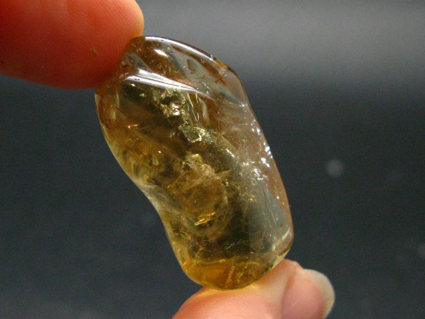 Stunning Natural Unheated Citrine Crystal from Zambia - 11.40 Grams - 1.2"