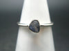 Benitoite Silver Ring From California - Size 8 - 1.89 Grams