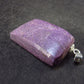 Rare Silver Stichtite Pendant from Australia - 1.3" - 4.80 Grams