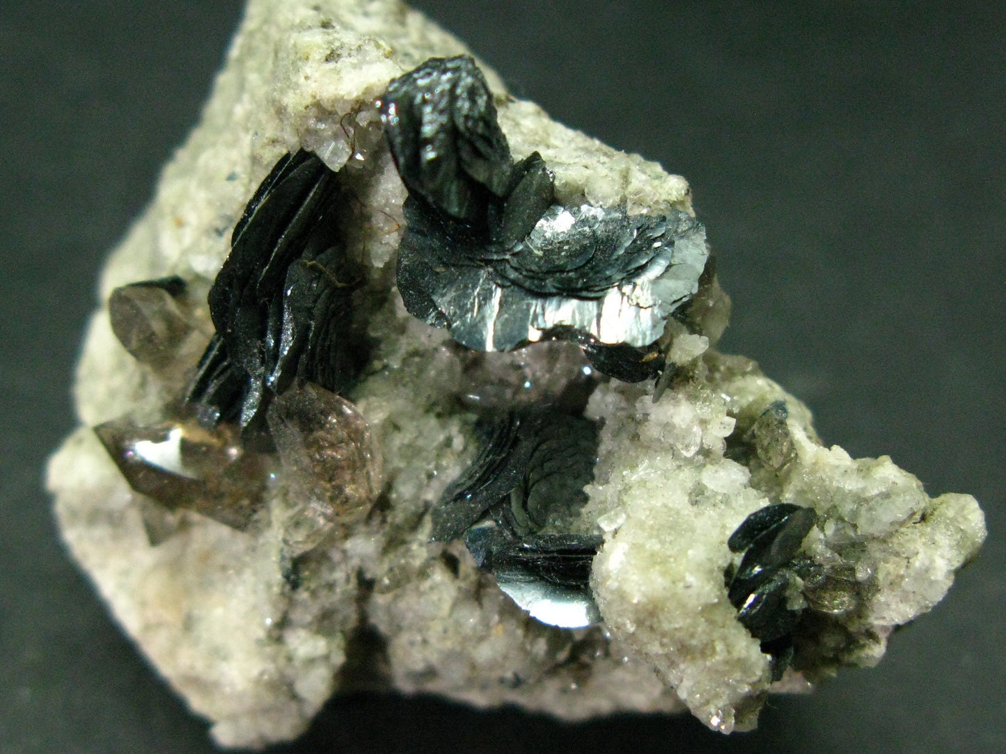 Large Quartz With Hematite Cluster from Brazil - 1.9"