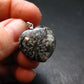 Rare Impactite Silver Heart Pendant From Norway - 1.0"