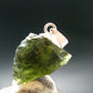 Moldavite Tektite Silver Pendant from Czech Republic - 0.8" - 1.22 Grams