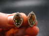 Moldavite Tektite Silver Earrings from Czech Republic - 4.86 Grams