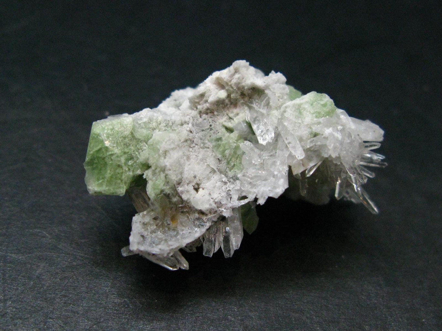 Rare Gem Augelite and Quartz Cluster from Peru - 1.4"