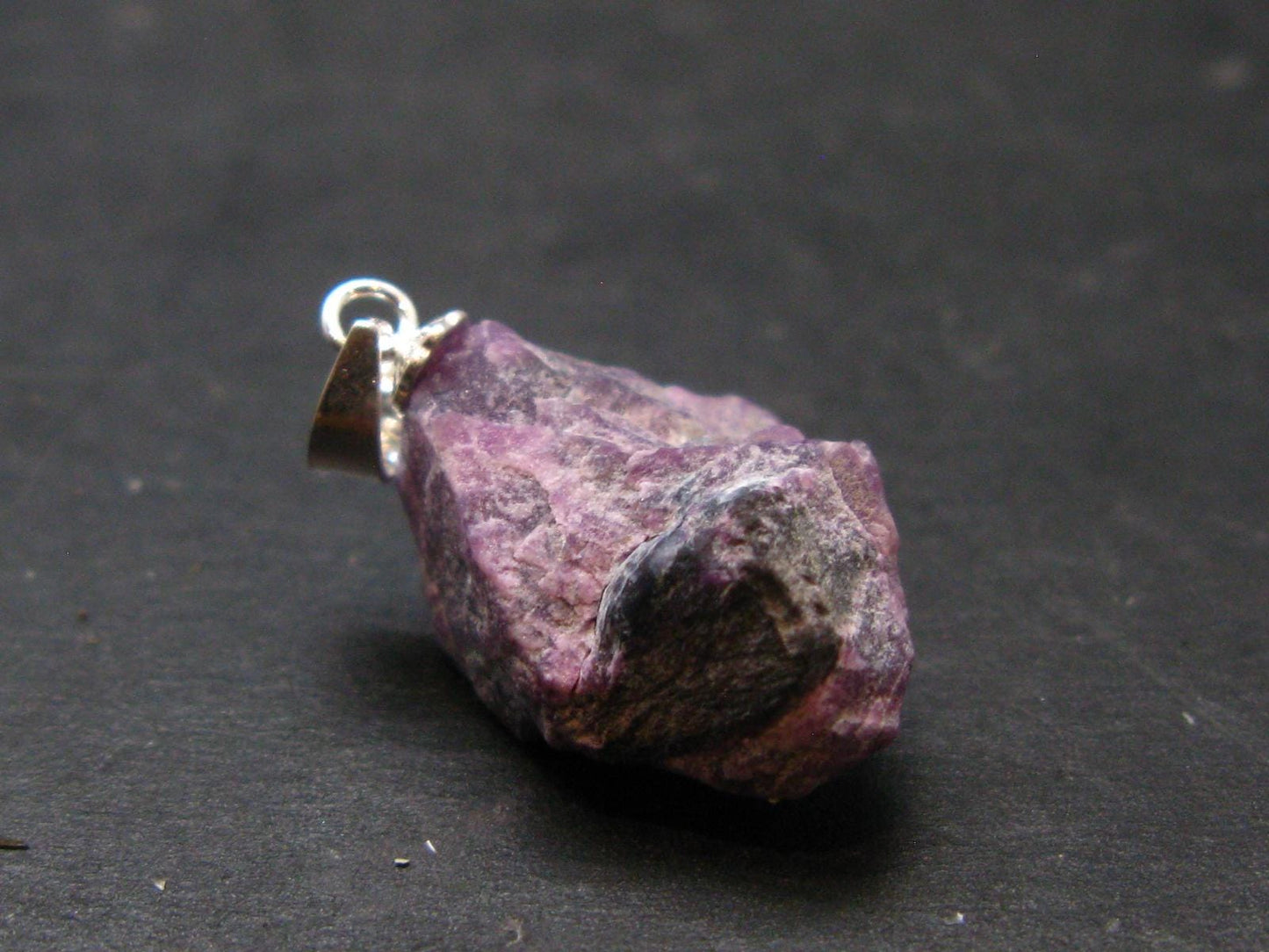 Sugilite Silver Pendant From South Africa - 1.0" - 2.5 Grams