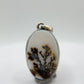 Dendritic Agate Pendant – Natural Scenic Moss Pattern Gemstone Jewelry