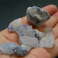 Lot of 10 Dumortierite In Quartz Crystals From Brazil - 29.88 Grams